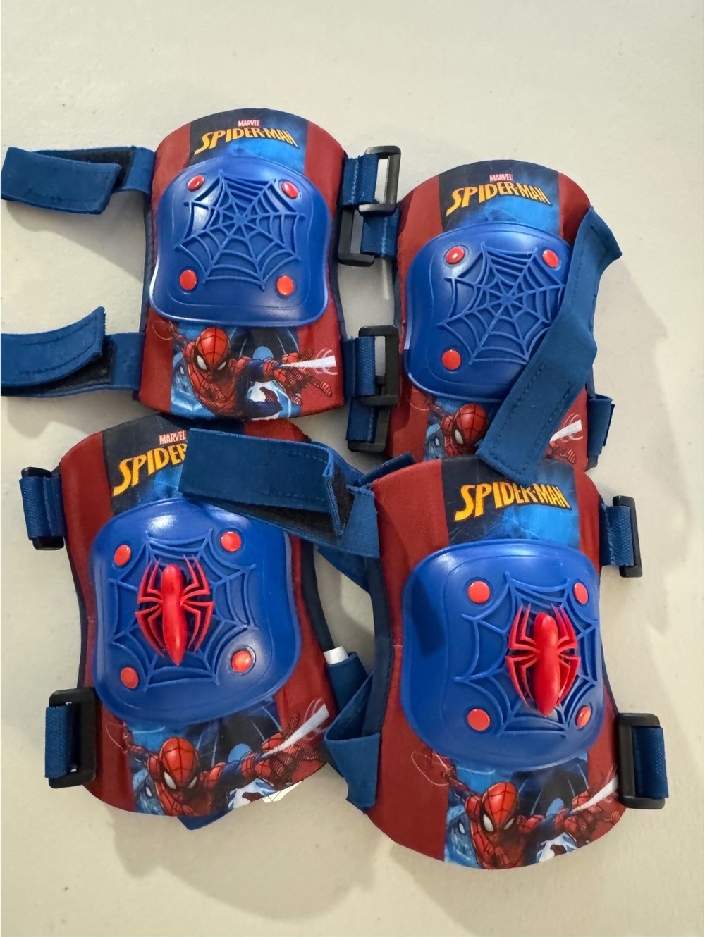 Spider Man Kids Knee and Elbow Pad Set